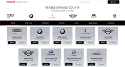 Desktop Screenshot of penskeorangecounty.com